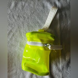 Drunk Elephant Neon Yellow Pouch